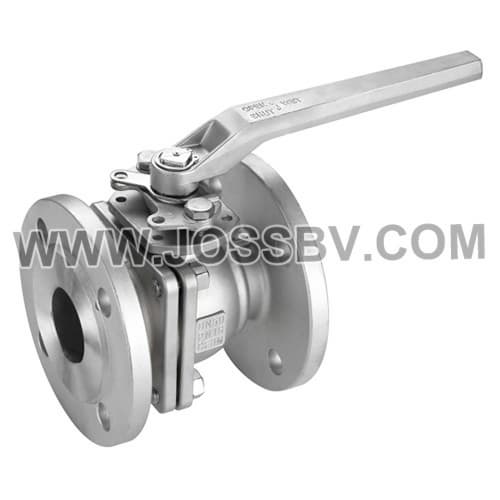 2PCS Ball Valve Flanged End With Mounting Pad DIN PN16_PN40